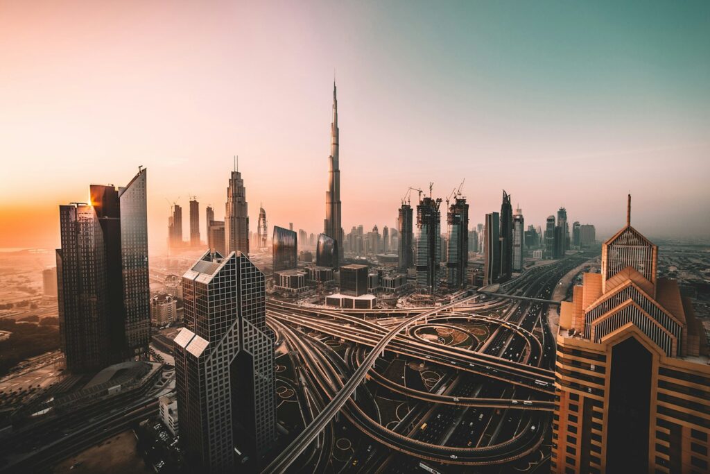 Dubai skyline representing AI automation opportunities for UAE small businesses